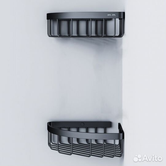 Полка корзина AM.PM Sense L A7452222 угловая Черн