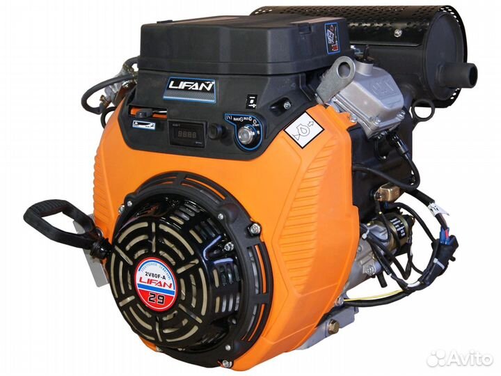 Бензиновый двигатель Lifan 2V80F-A 20 А
