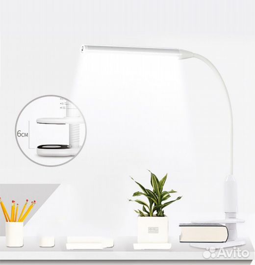 Лампа настольная бу