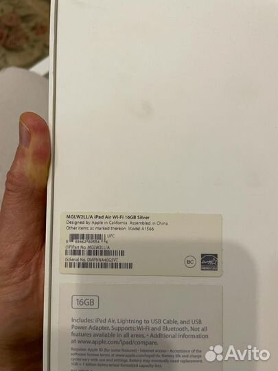 iPad air 2 16 gb