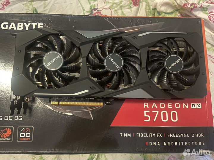 Gigabyte gaming AMD Radeon RX 5700 8gb