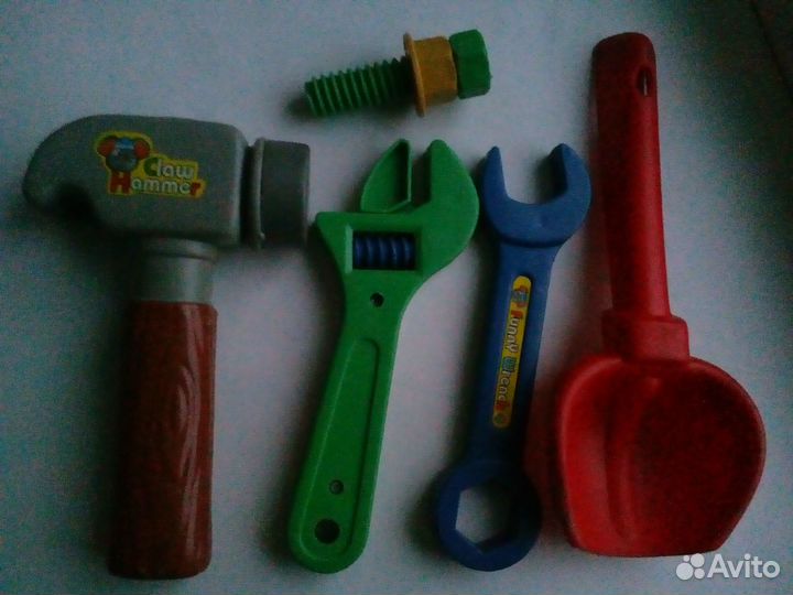 Детские пластмассовые инструменты СССР