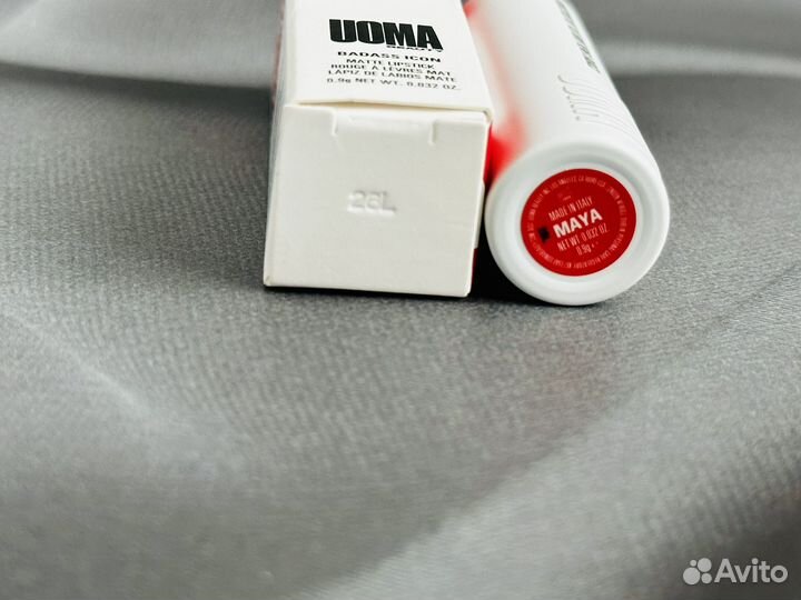 Uoma Beauty Badass Icon Matte Lipstick Помада