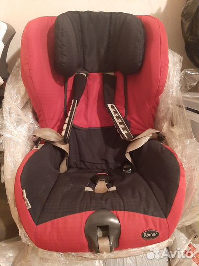 Автокресло Roemer 9-18 кг, крепится ремнём