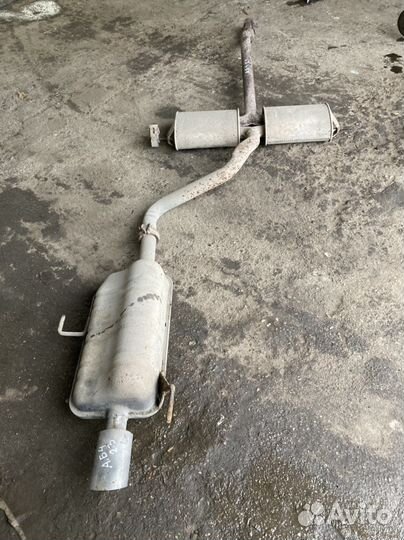 Глушитель в сборе Audi 80 b4 2.3