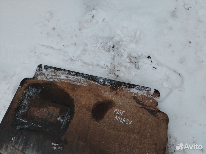 Защита картера двигателя Fiat Albea