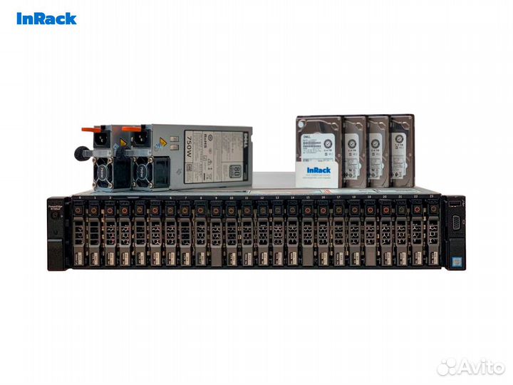 Сервер Dell R730xd 24SFF 2x E5-2697Av4 32GB