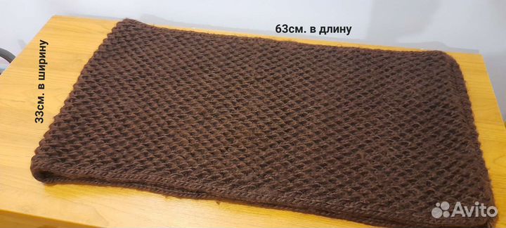 Шарф снуд вязаный