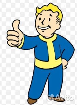 Вязаная игрушка Fallout Волт-Бой