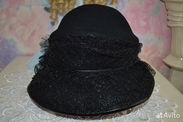 Шляпа чёрная, новая