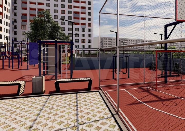 2-к. квартира, 69,6 м², 21/23 эт.