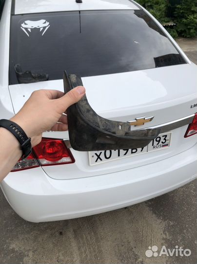 Брызговики шевроле круз