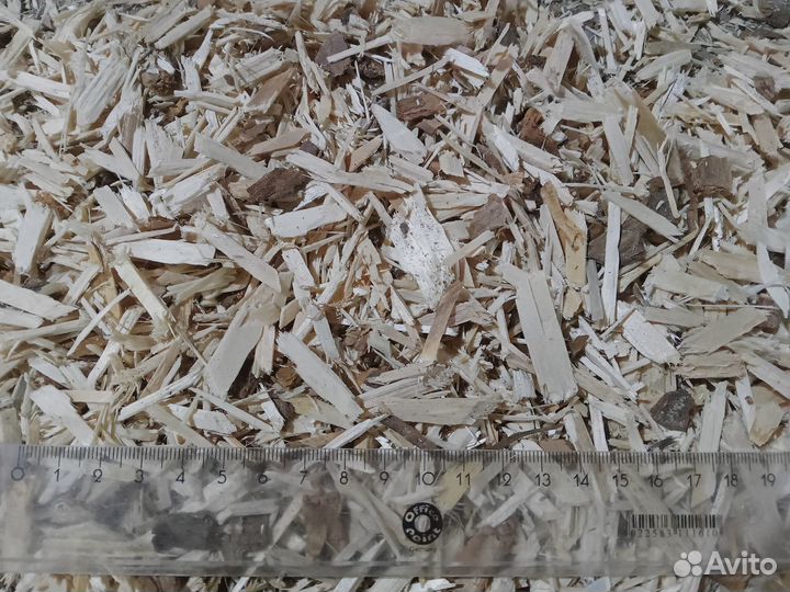 Щепа для мульчи