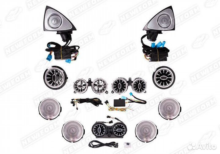 Комплект дооснащения салона Mercedes W213