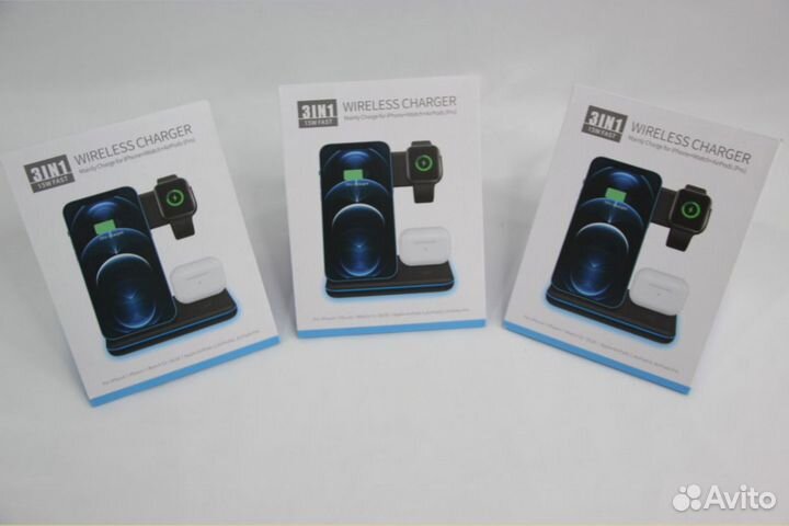 Беспроводное зарядное устройство для iPhone, Andro