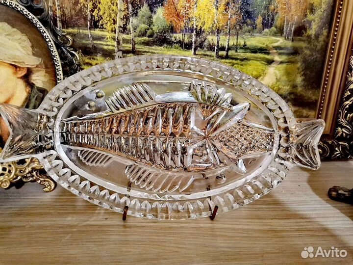 Хрустальная посуда. Винтаж