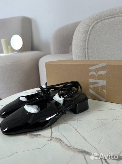 Балетки mary Jane Zara