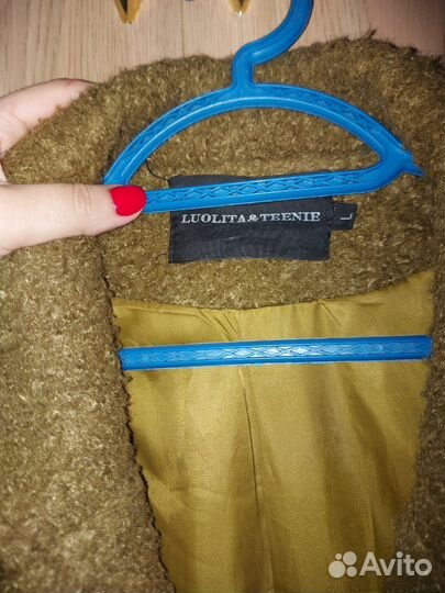 Пальто чебурашка/тедди