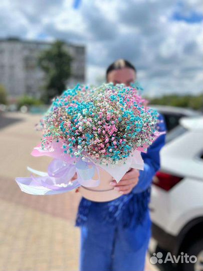 Живые цветы букеты