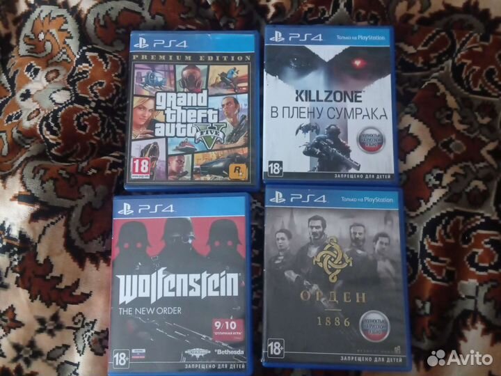 Игры для приставок ps4