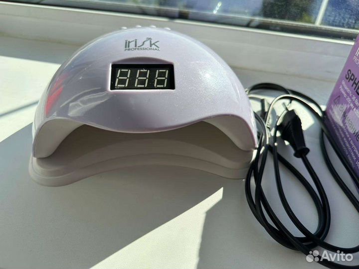 UV/LED Лампа для сушки ногтей Irisk
