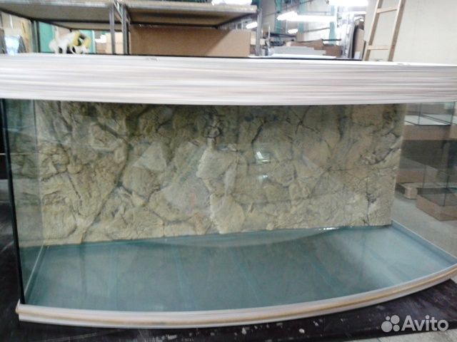 Аквариум панорамный 300 литров пластик CPL