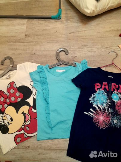 Вещи пакетом на девочку 104 110