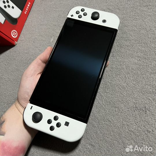 Nintendo Switch Oled 128Gb Чип (б/у, Коробка)