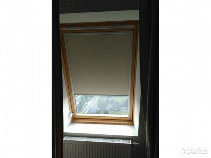 Мансардные шторы X643