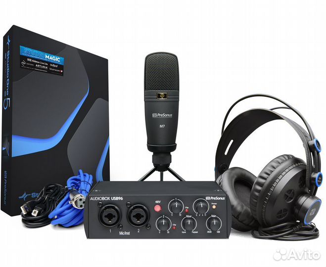 AudioBox USB 96 Studio presonus аудиоинтерфейс