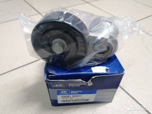 Натяжитель приводного ремня Хендай. Новый. Оригина