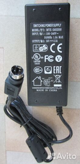 Блок питания 24v 2.5a