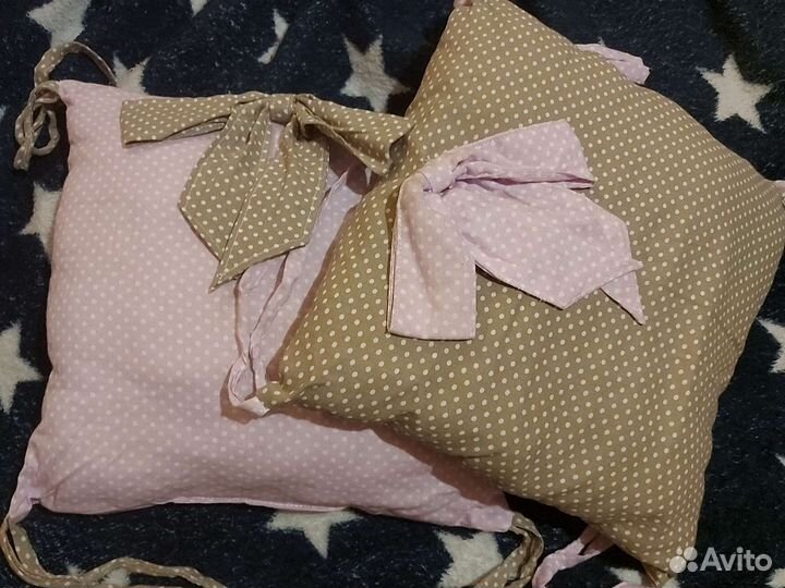 Бортики в детскую кроватку