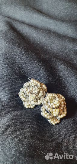 Серьги гвоздики пакетом