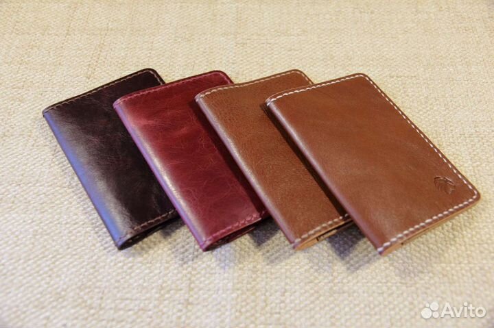 Обложки для поспорта из натуральной кожи