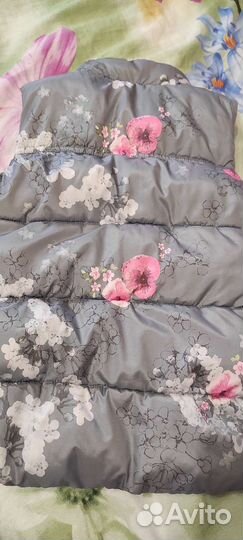 Жилетка утеплëнная детская 116