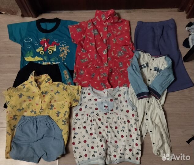 Детские вещи пакетом на мальчика 2-3 года