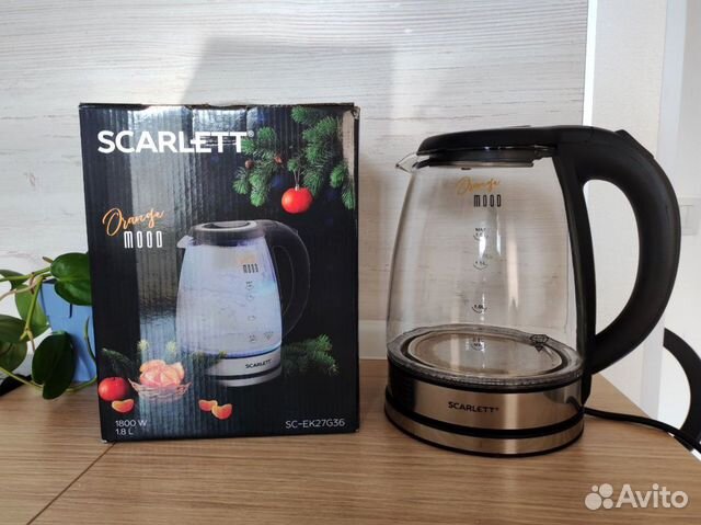 Чайник электрический Scarlett SC-EK27G36 бу купить в Санкт-Петербурге ...