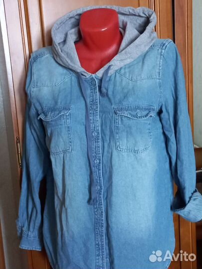 Джинсовая рубашка