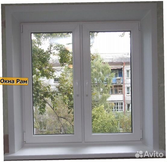 Пластиковые окна новые