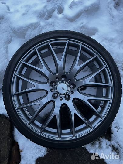 Комплект летних колес Rays Homura 2x9 r20, 5x114,3