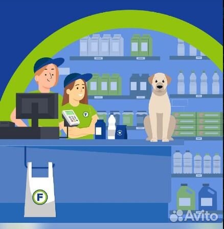 Продавец-кассир (без опыта) Вологда