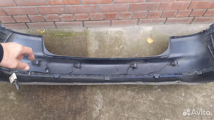 Задний бампер на volkswagen touran