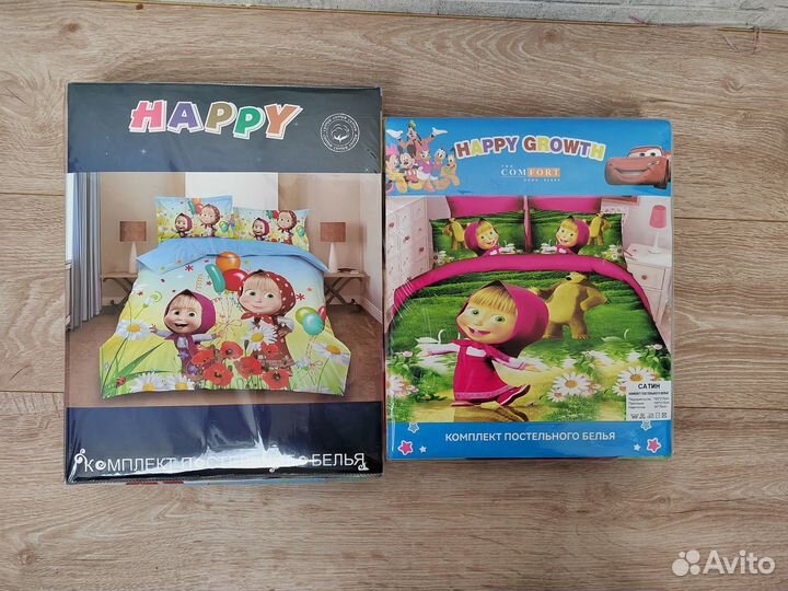 Детское постельное бельё 1,5 для девочки