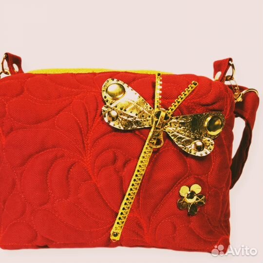 Сумочка кросс-боди ручной работы by StrekoZa