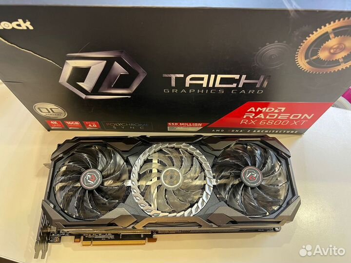 16 Gb ASRock AMD Radeon RX 6800 XT Taichi X OC RX6