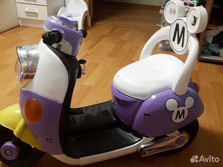 Детский мотоцикл на аккумуляторе бу