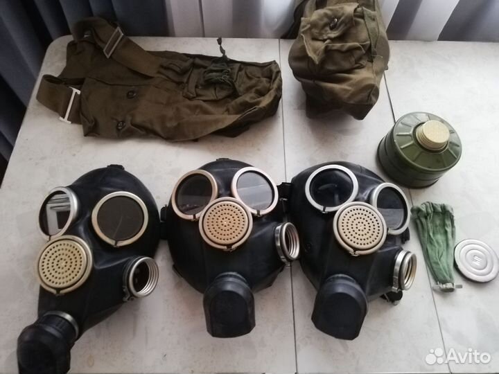 Противогаз 1 размер, 2 размер