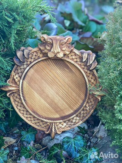 Менажница, панно из дерева