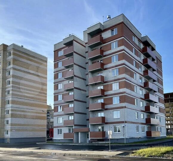 3-к. квартира, 74 м², 1/9 эт.